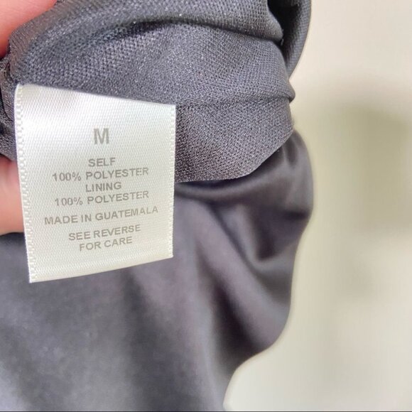 Everleigh Chiffon Romper Short Flutter Sleeve Keyhole Back 3" Short Medium - Picture 3 of 10